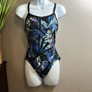 #187 Boutique, one piece, bathing suit, size large